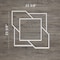 Ekena Millwork Large Monument Decorative Fretwork Wall Panels in Architectural PVC, 23 3/8"W x 23 3/8"H x 3/8"T WALP24X24MMT - alternate 5